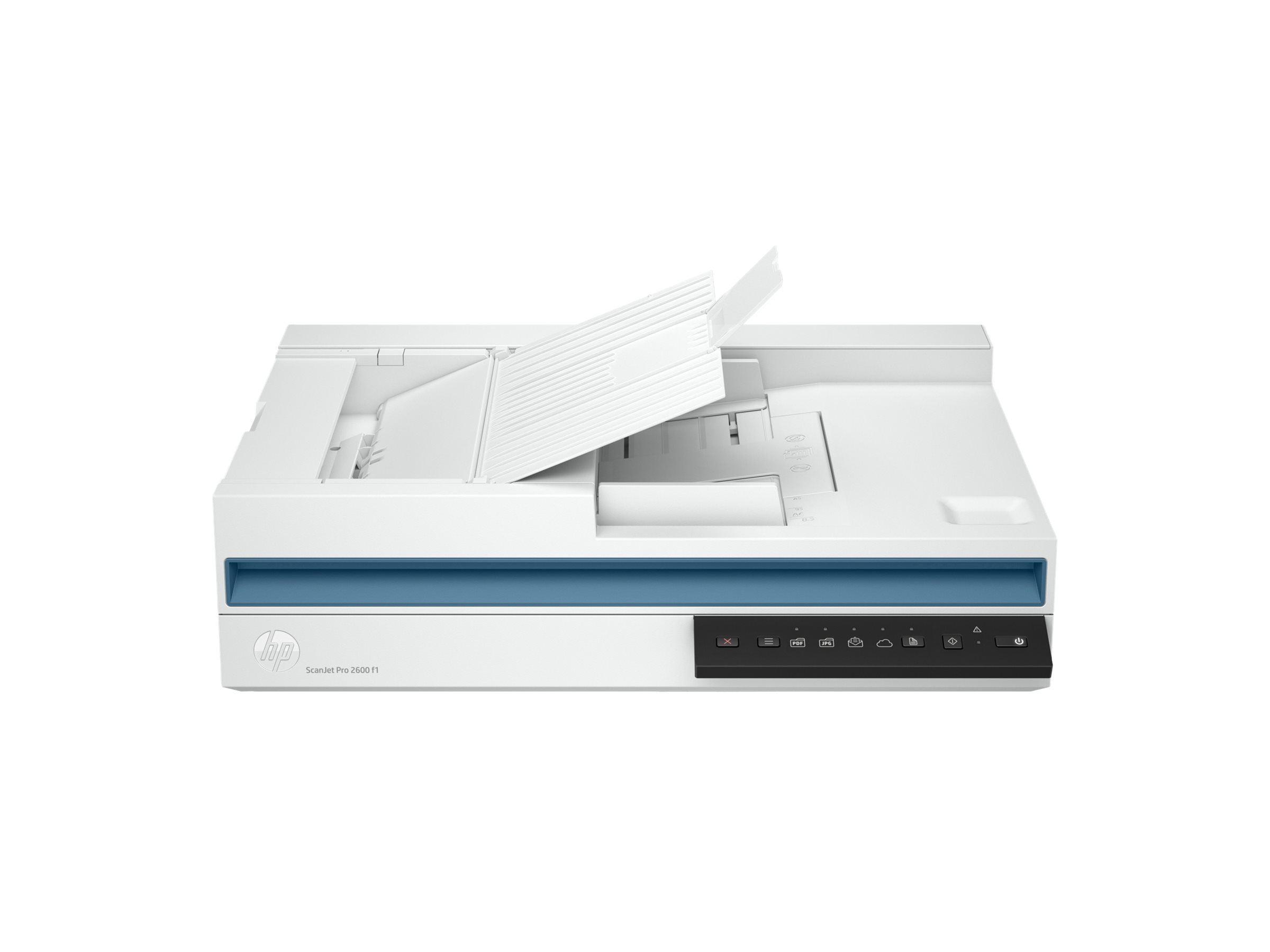 HP Scanjet Pro 2600 f1 Document scanner CMOS CIS Duplex A4 1200dpix1200dpi 25ppm mono 25ppm colour ADF 60sheets 1500scans USB