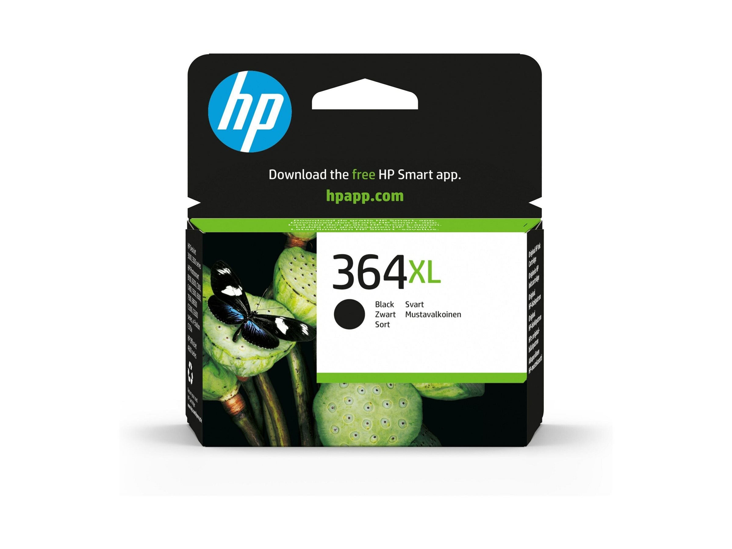 HP 364XL original Ink cartridge CN684EE 301 black high capacity 550 pages 1-pack Blister multi tag