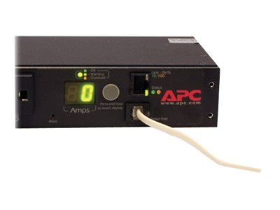 APC Switched Rack PDU AP7900B Rack AC 100-120V input NEMA 5-15P output connectors 8 NEMA 5-15 1U 3.65m cord