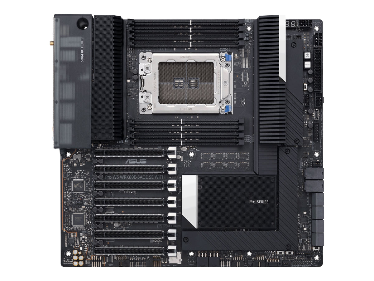 ASUS PRO WS WRX80E-SAGE SE WIFI II sWRX8 8xDDR4 8xSATA 3xM.2