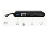 BELKIN Adaptateur USB-C HDMI VGA USB-A