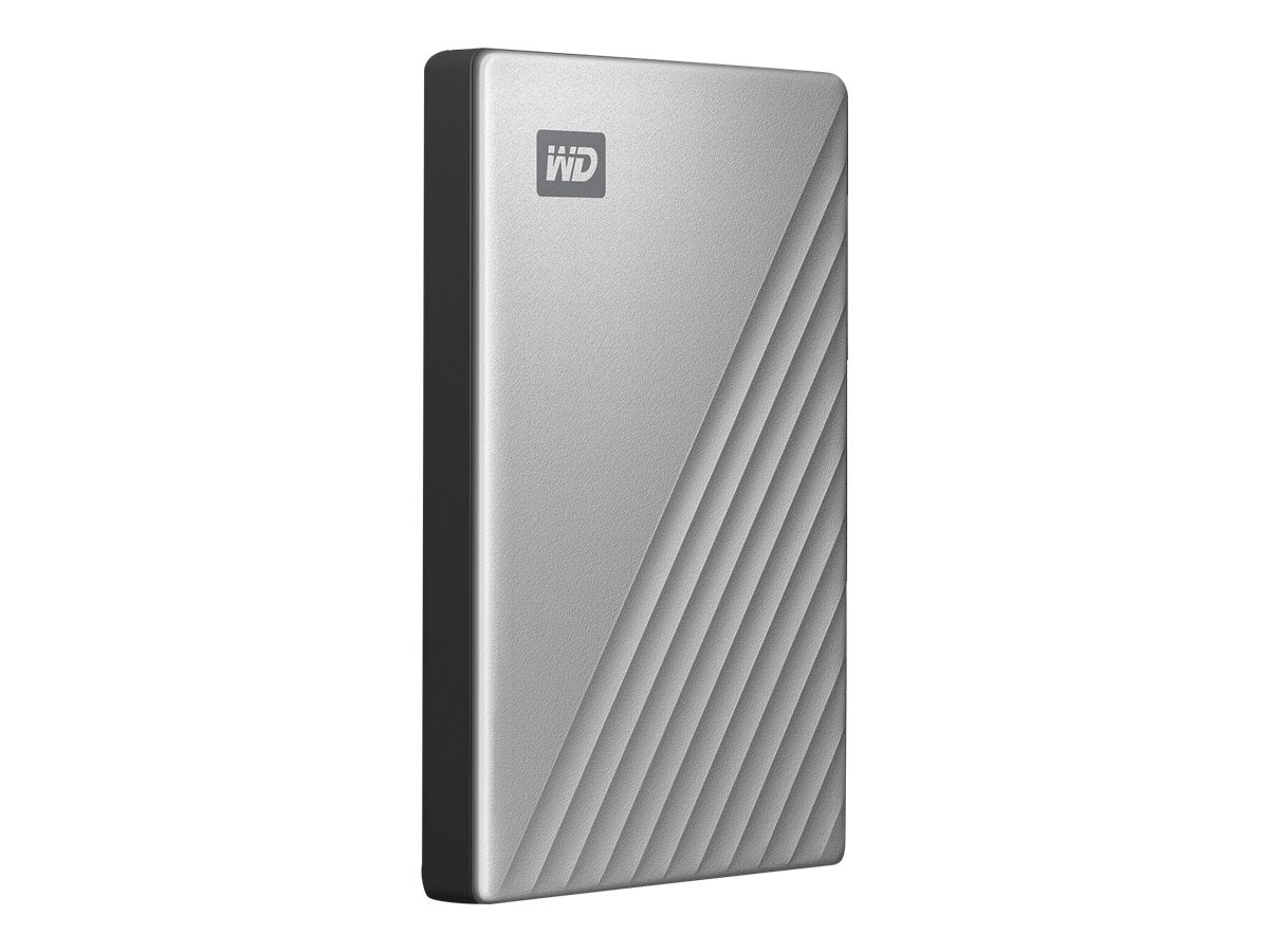 WD My Passport Ultra 2To Silver USB-C/USB3.0 HDD 2.5p Metal finish RTL portable extern