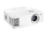 OPTOMA 4K400x UHD 4K (3840 x 2160) - 4000 lm - 1 000 000:1 -  TR: 1.5:1 ~ 1.66:1 - 2H - 1 SPDIF - 1 USB-A power - HP 1x10W - blanc