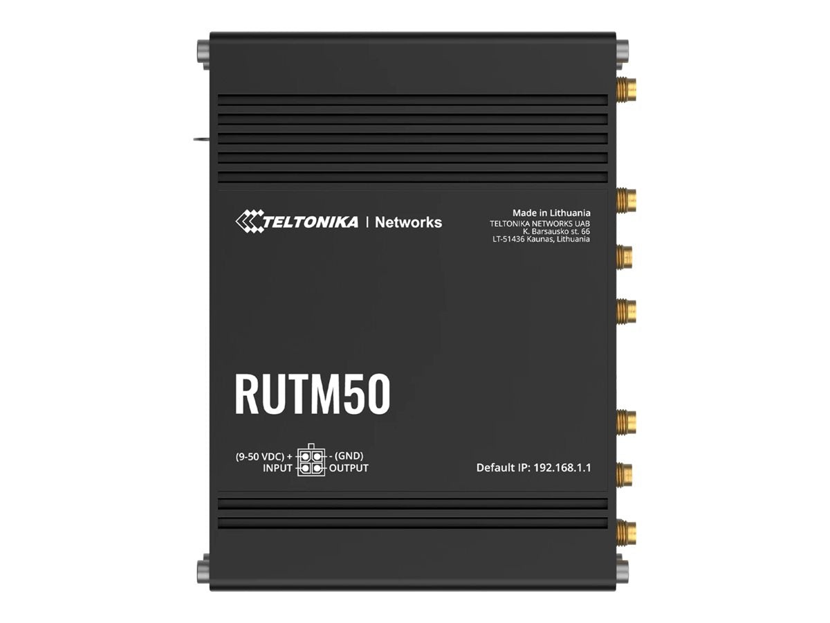 TELTONIKA NETWORKS RUTM50 DUAL SIM 5G/4G/LTE router US version