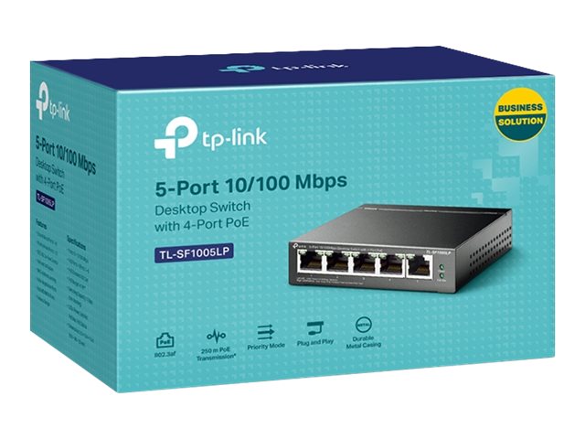 TP-Link TL-SF1005LP PoE switch