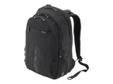 TARGUS Sac a Dos Jusqu a 15.6p ecologique noir Nylon Recycle P.E.T. 900D garantie a vie