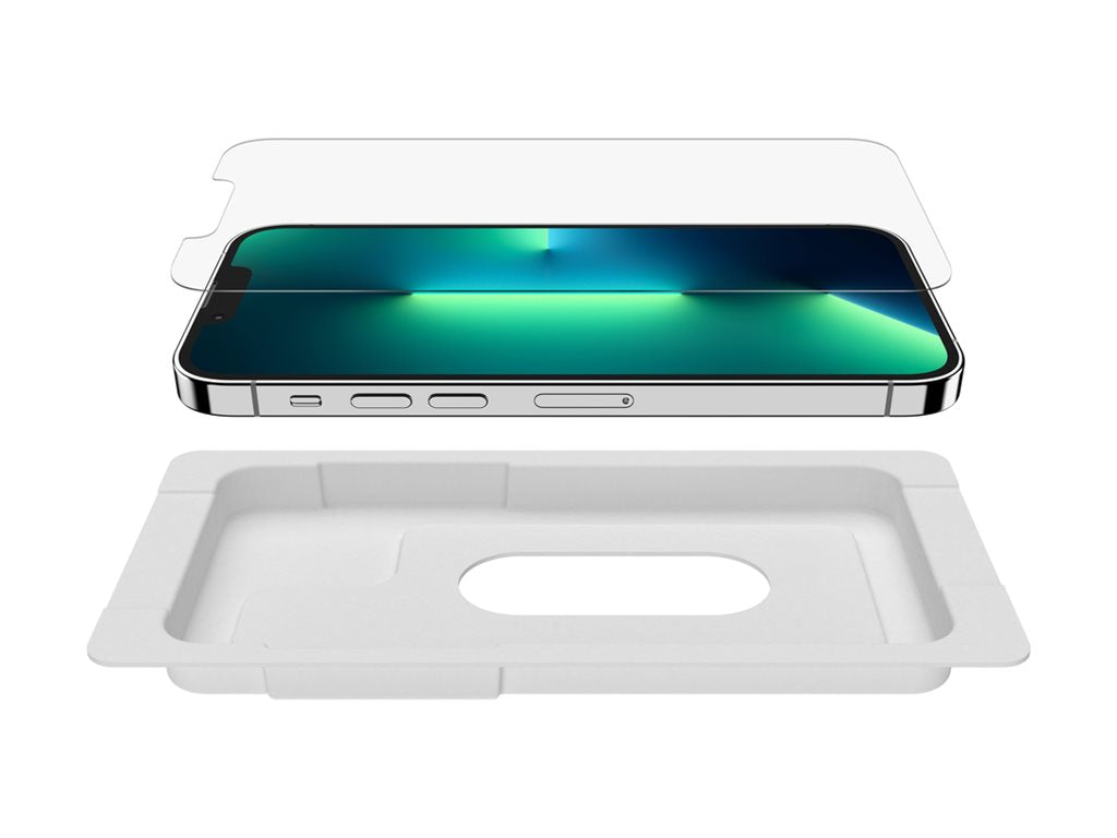 BELKIN ScreenForce Pro TemperedGlass Anti-Microbial Screen Protection for iPhone 14 Plus/13 Pro Max