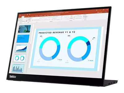 LENOVO ThinkVision M14d 14p QHD 16:10 IPS 300nits 2xUSB-C DP TopSeller