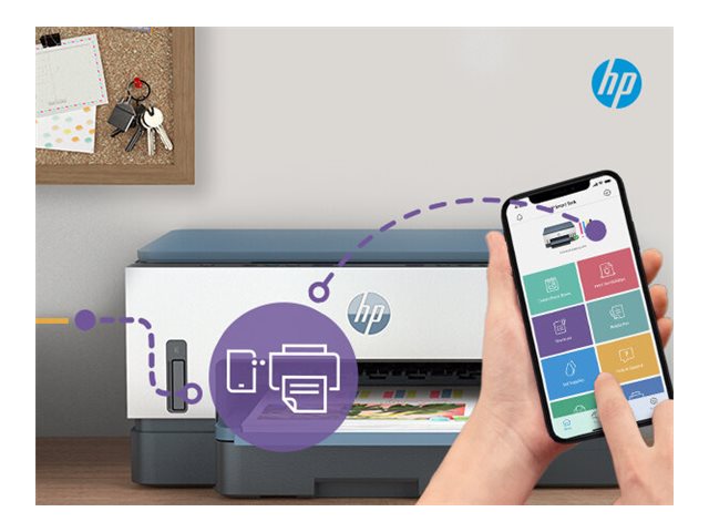 HP Smart Tank 7006 All-in-One MFP colour inkjet refillable 216x297mm A4 13ppm Copy 15ppm Print 250sheets USB Wi-Fi Bluetooth