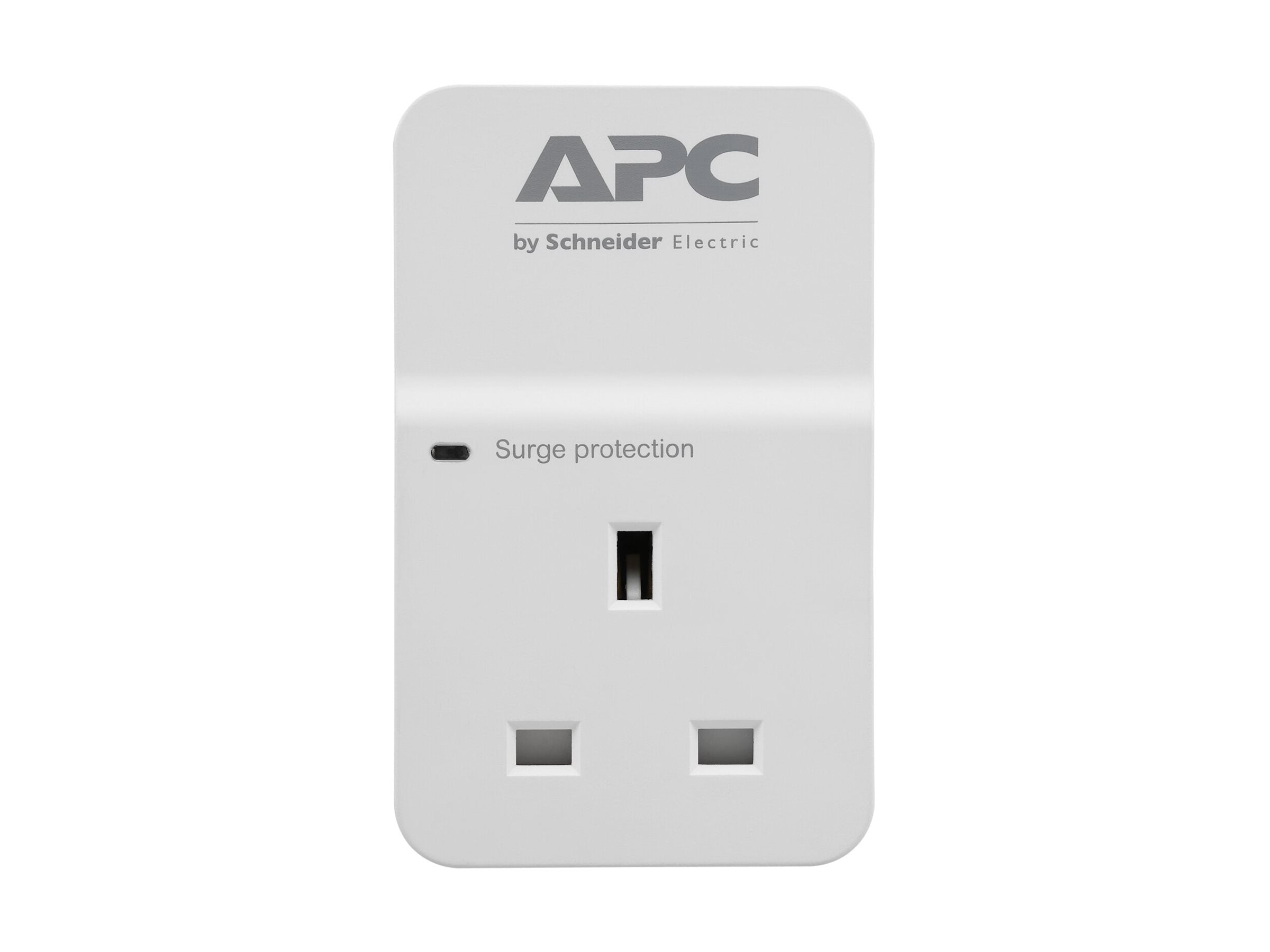 APC SurgeArrest Essential Surge protector AC 230V output connectors 1 United Kingdom white