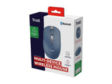 TRUST Souris sans fil OZAA Compact multi-connexion - Bleue