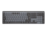 LOGITECH MX Mechanical Wireless Illuminated Performance Keyboard - GRAPHITE - (US) INTL - 2.4GHZ/BT - N/A - EMEA - TACTILE