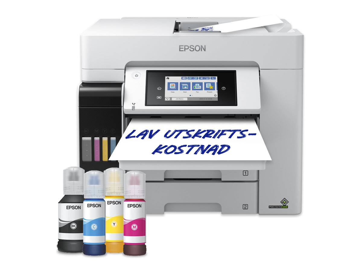 EPSON EcoTank Pro ET-5885 MFP colour inkjet ITS A4 25ppm Print 250sheets USB LAN Wi-Fi NFC