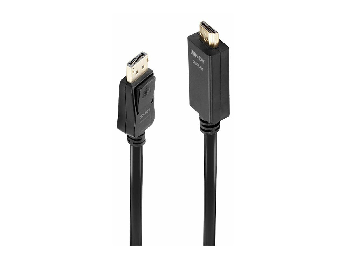 LINDY Câble DisplayPort vers HDMI 4K30 DP:passif 3m
