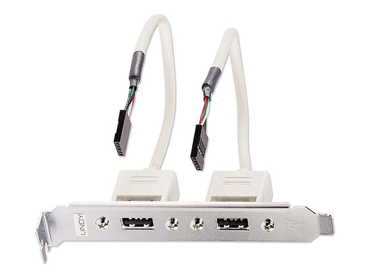 LINDY USB Cable internal/external with slotbracket