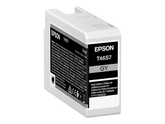 EPSON 5LB Singlepack Gray T46S7 UltraChrome Pro 10 ink 26ml