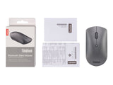 LENOVO ThinkBook Silent - Souris - droitiers et gauchers - bleu optique - 3 boutons - sans fil - Bluetooth 5.0 - gris de fer