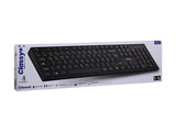 TNB CLASSY Rechargeable wireless keyboard Bluetooth + USB-A 2.4Ghz AZERTY (FR)