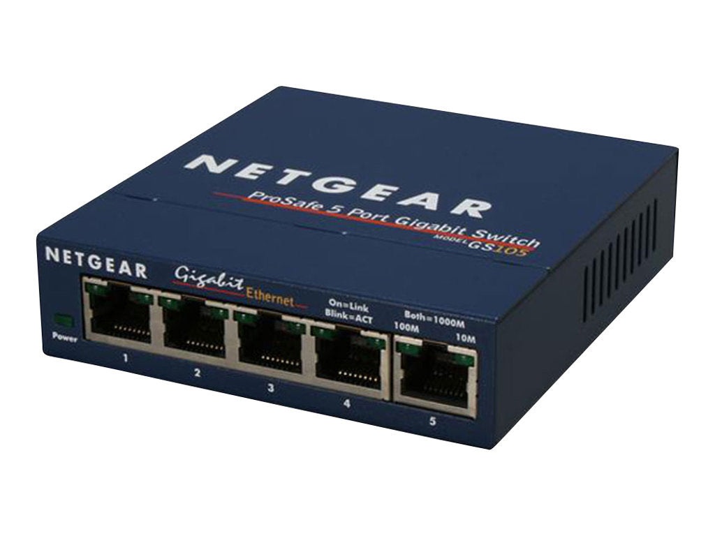 Commutateur Réseau de Bureau Netgear GS105GE              5P Gigabit