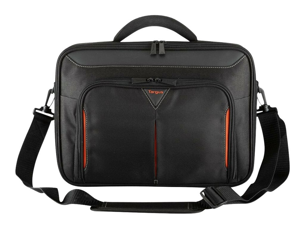 TARGUS sacoche Classic 15-15.6p Clamshell noire et rouge
