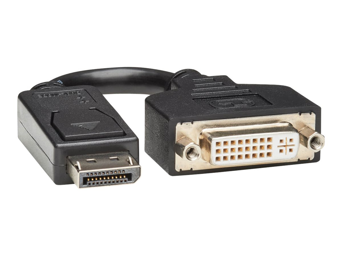 EATON TRIPPLITE DisplayPort to DVI-I Adapter Cable M/F 6 in. 15.2cm Display adapter DisplayPortM to DVI-I F 15cm molded