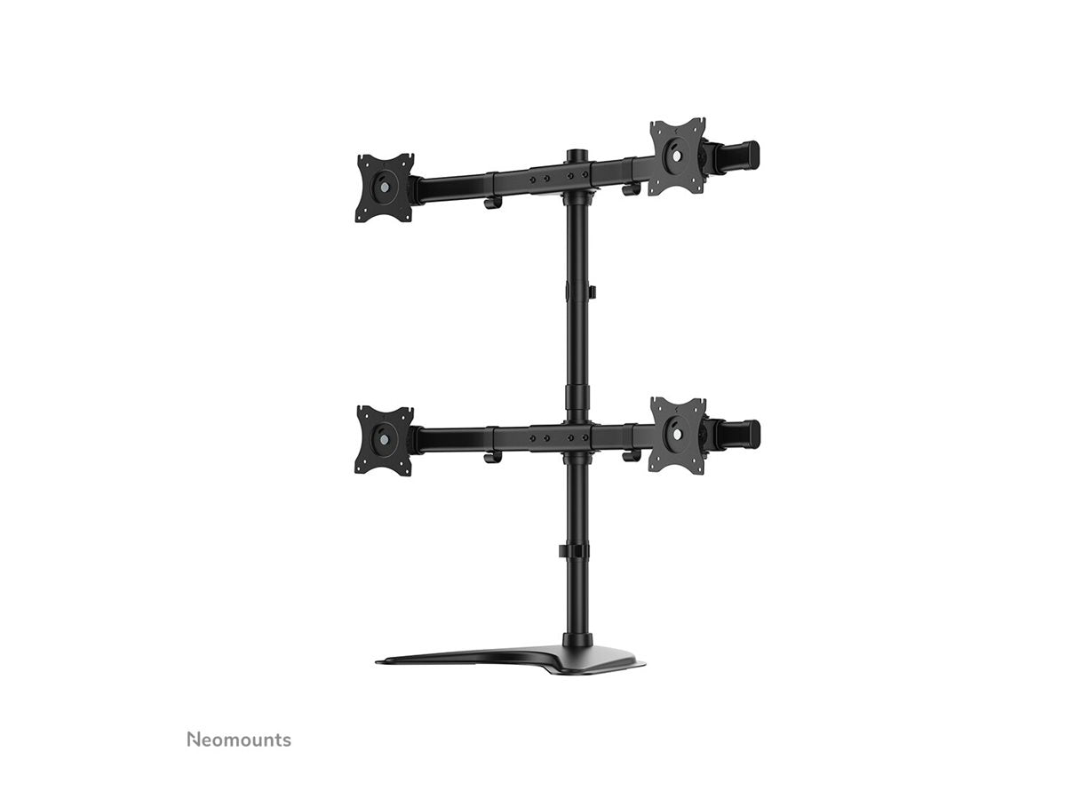NEOMOUNTS NM-D335D4BLACK Support décran à poser 10-27p