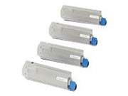 OKI C5600, C5700 cartouche de toner jaune capacité standard 2.000 pages pack de 1