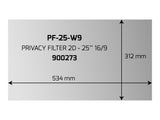 PORT DESIGNS PRIVACY FILTER 2D 25p 16/9 534x312