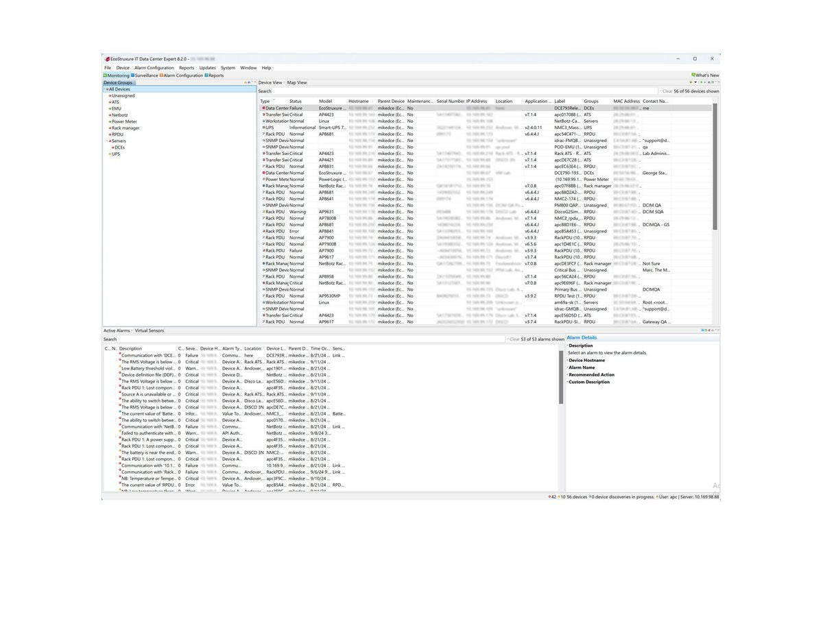 APC Data Center Expert Perpetual License for 10 Nodes