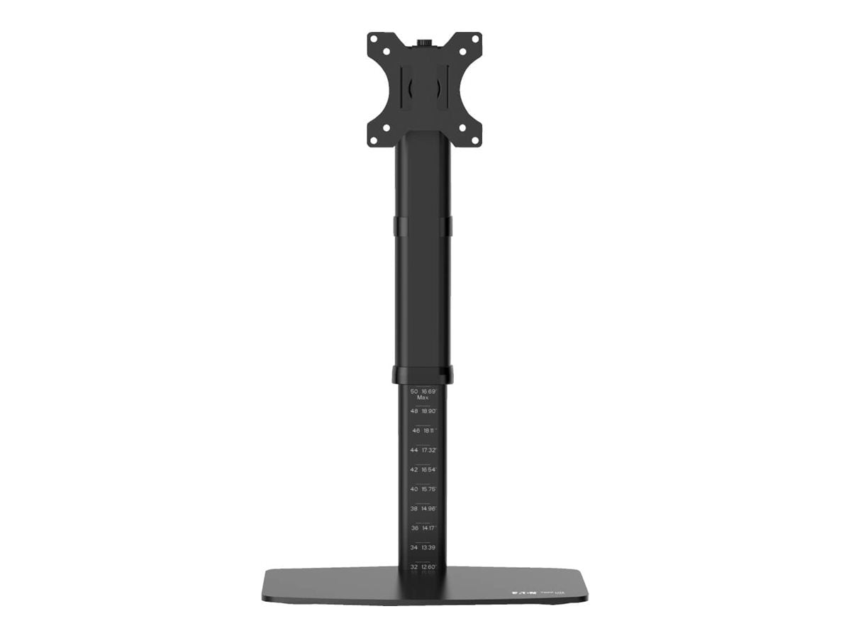 EATON TRIPPLITE Single-Display Monitor Stand - Height Adjustable 17inch to 27inch Monitors