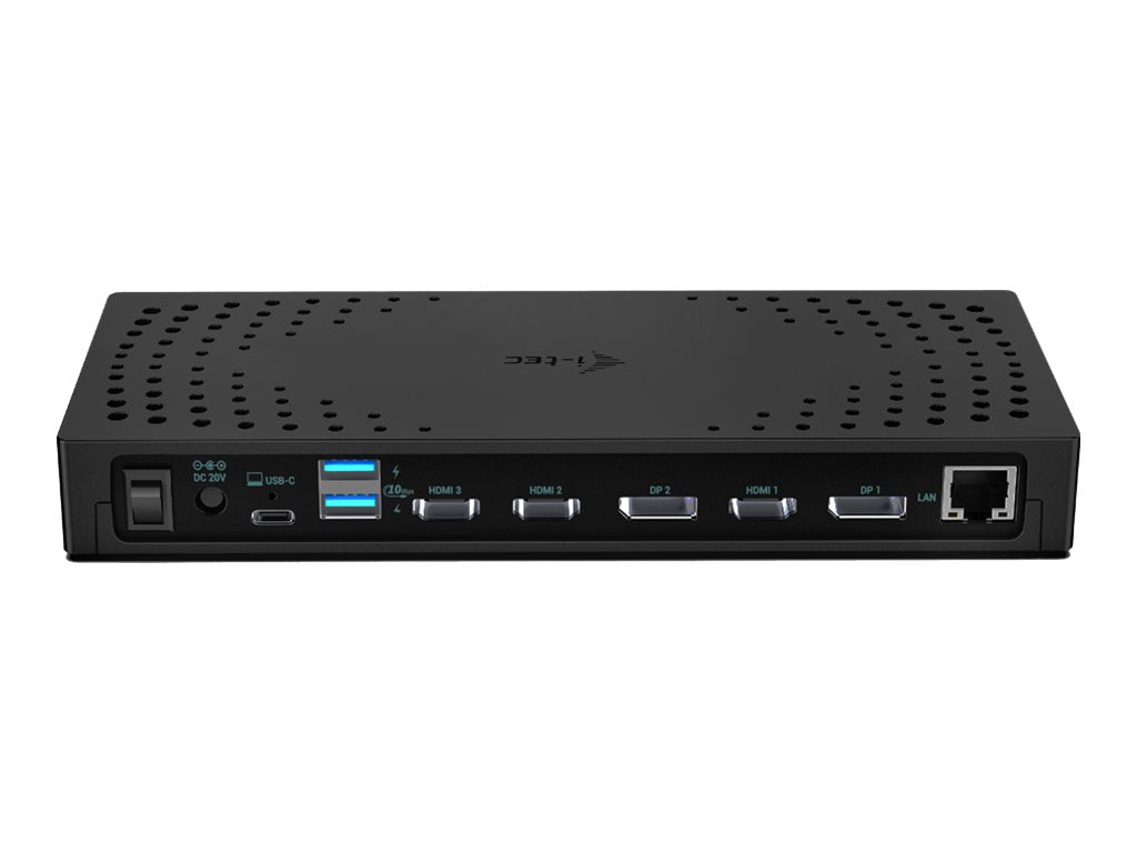 I-TEC USB 3.0 USB-C Thunderbolt 3x 4K Docking Station Gen 2 + Power Delivery 100W
