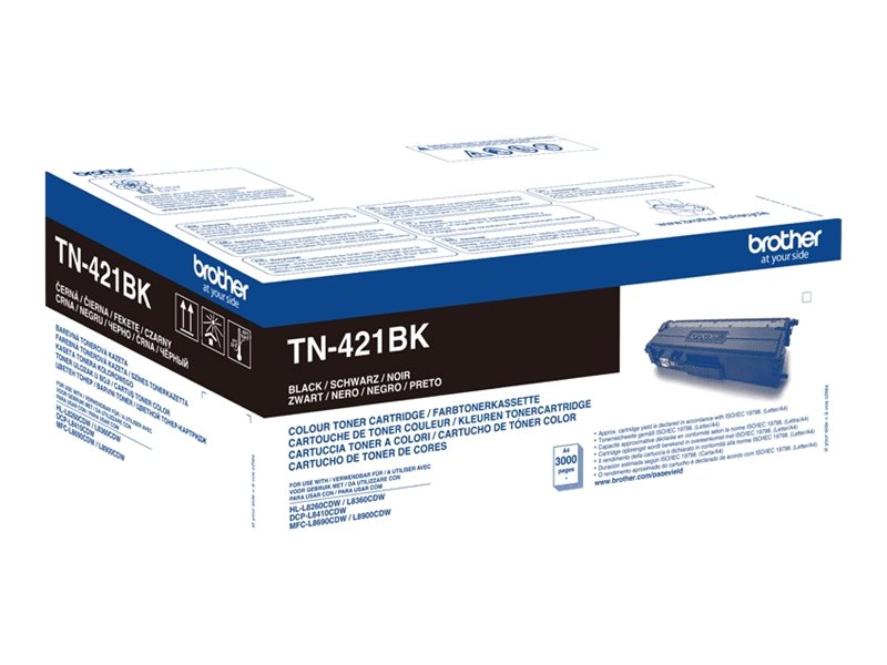 BROTHER TN421BK Toner Cartouche Noir pour Brother HL-L8260CDW, L8360CDW