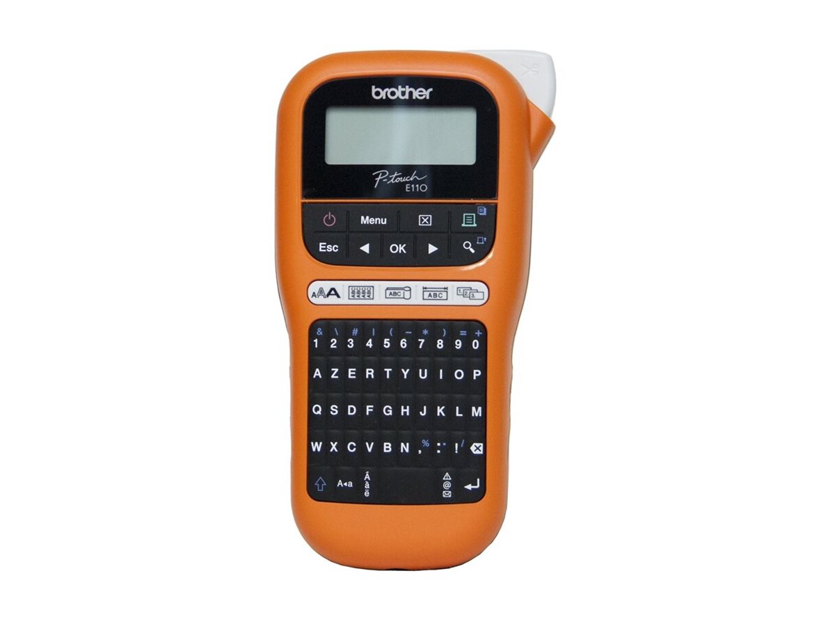 BROTHER PT-E110 Etiqueteuse portable pour les electriciens