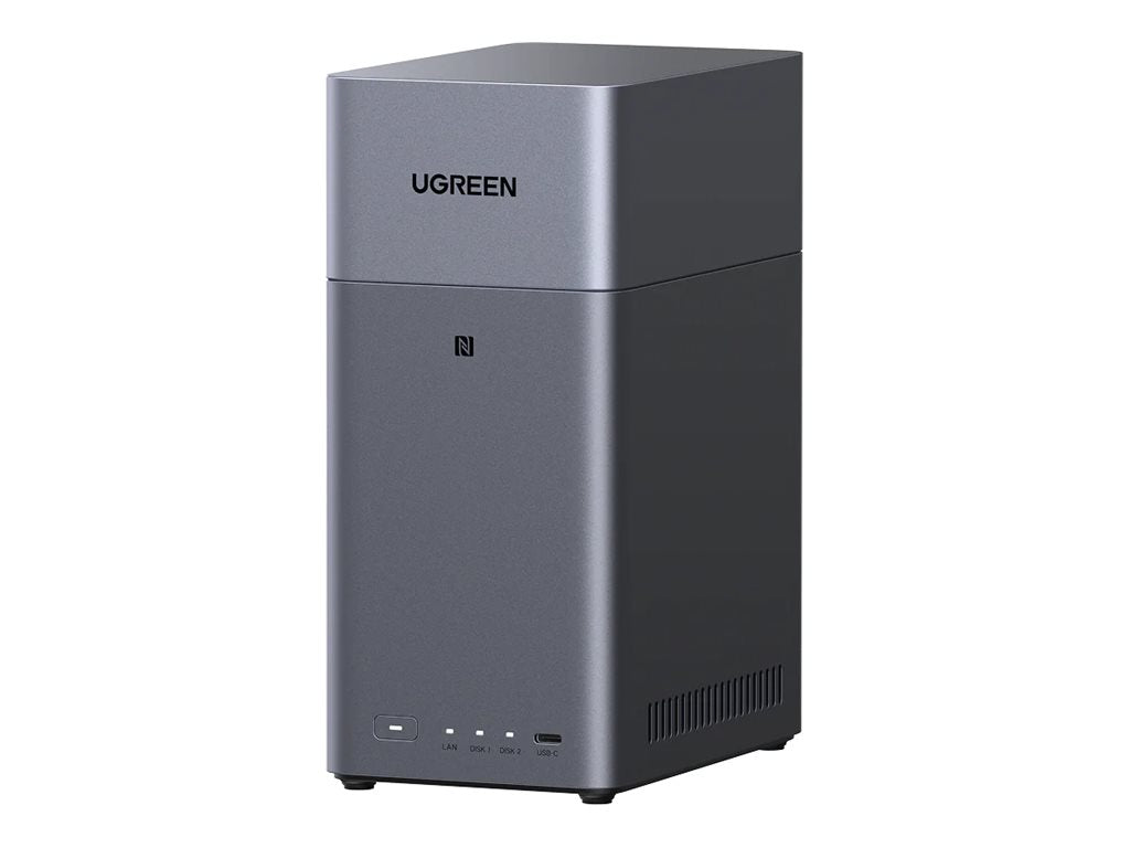UGREEN DH2300 2-bay NAS ARM A72+A53 Diskless EU + HDMI Cable