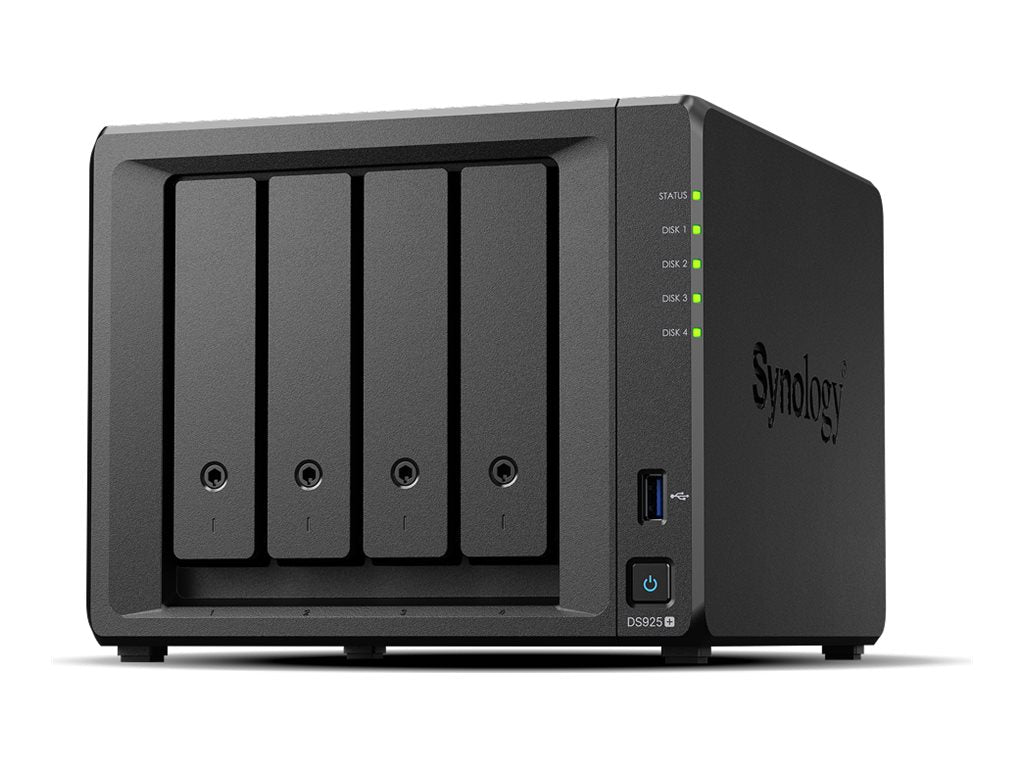 SYNOLOGY DS925+ DiskStation NAS Ryzen V1500B 4Go ECC SODIMM