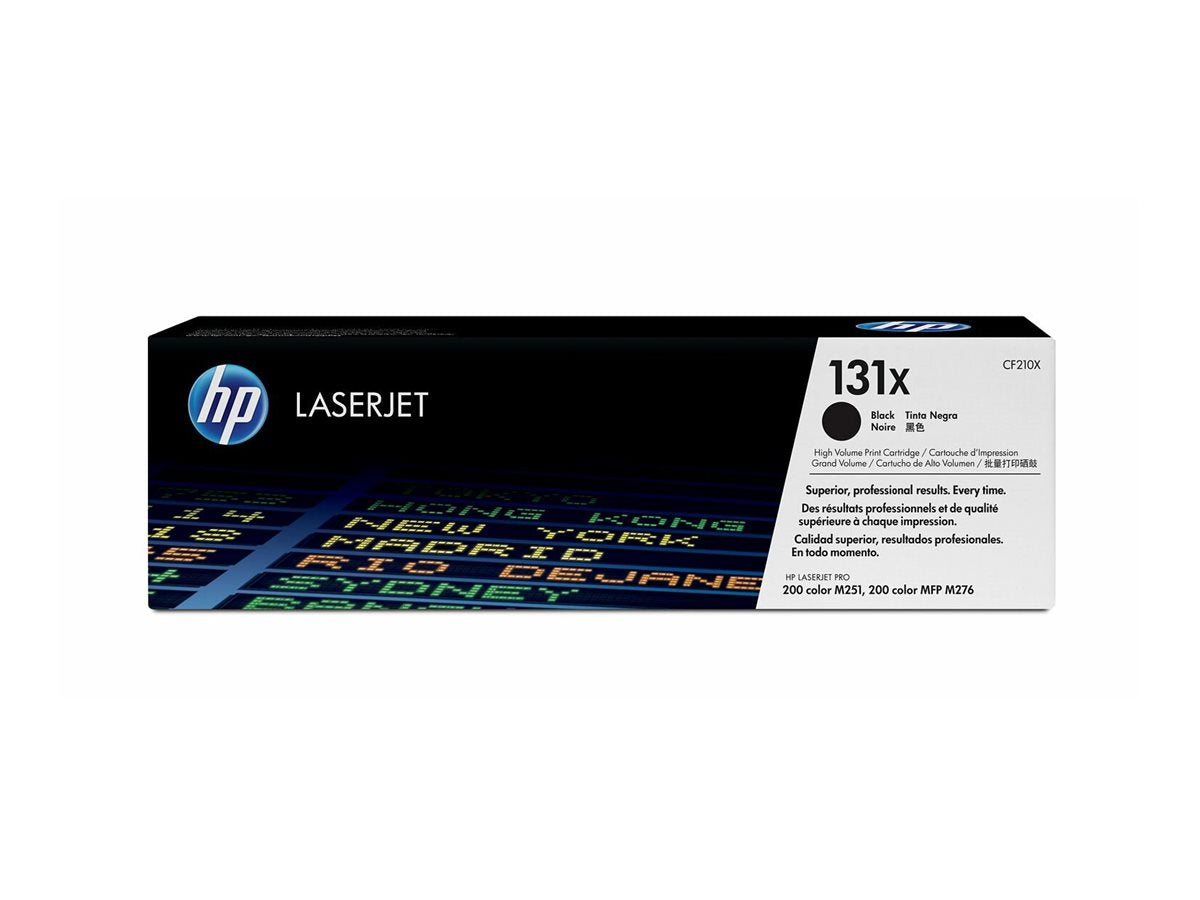 HP 131X original Toner cartridge CF210X black high capacity 2.400 pages 1-pack