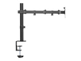 TNB ERGO Line Single Height Adjustable Monitor Stand Screen Pole With Simple Articulation And Height Adjustment