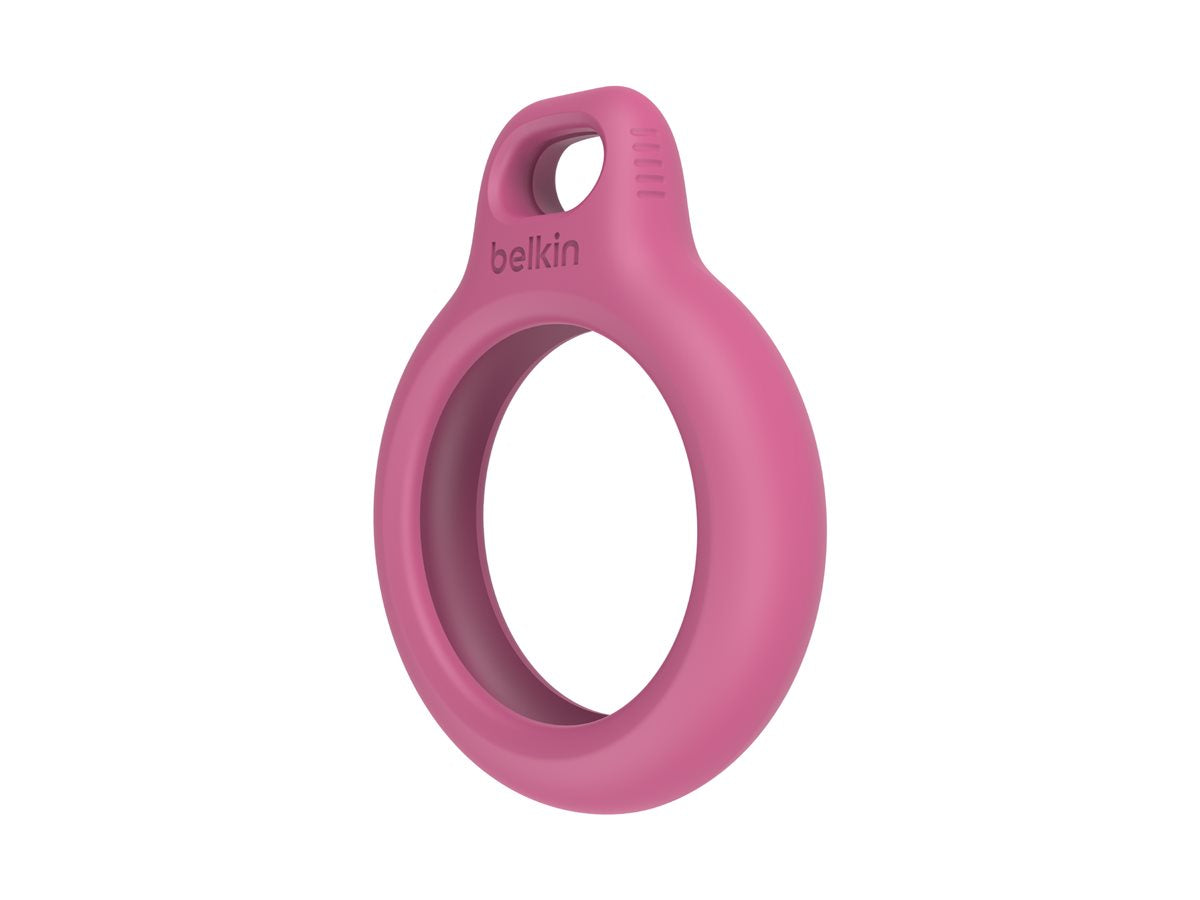 BELKIN Airtag Protection avec Cordon Rose