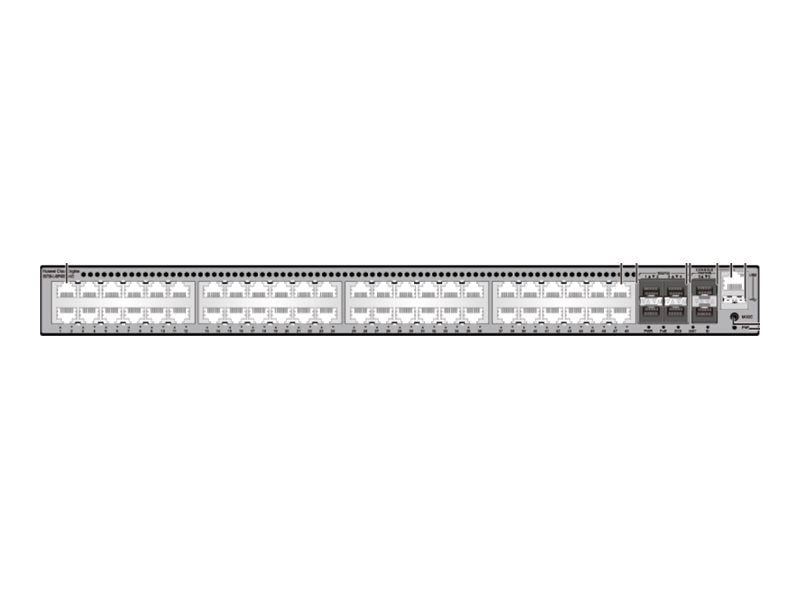 HUAWEI S5735-L48P4XE-A-V2 48x10/100/1000BASE-T Ports 4x10GE SFP+ Ports 2x12GE Stack Ports PoE+ 1xAC Power