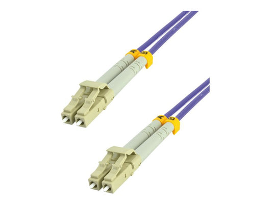 MCL LC / LC Multimode duplex OM4 optical fiber - 6m