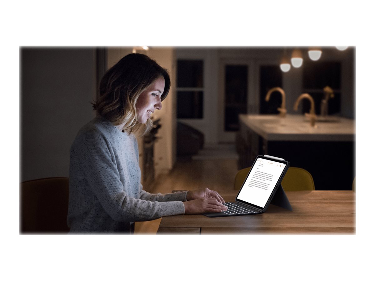 LOGITECH Combo Touch for Ipad Pro 12.9'' 5eme generation - GREY - FR