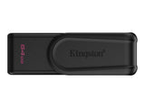 KINGSTON 64Go Portable USB 3.2 Gen 1 DataTraveler Exodia S Black/Black