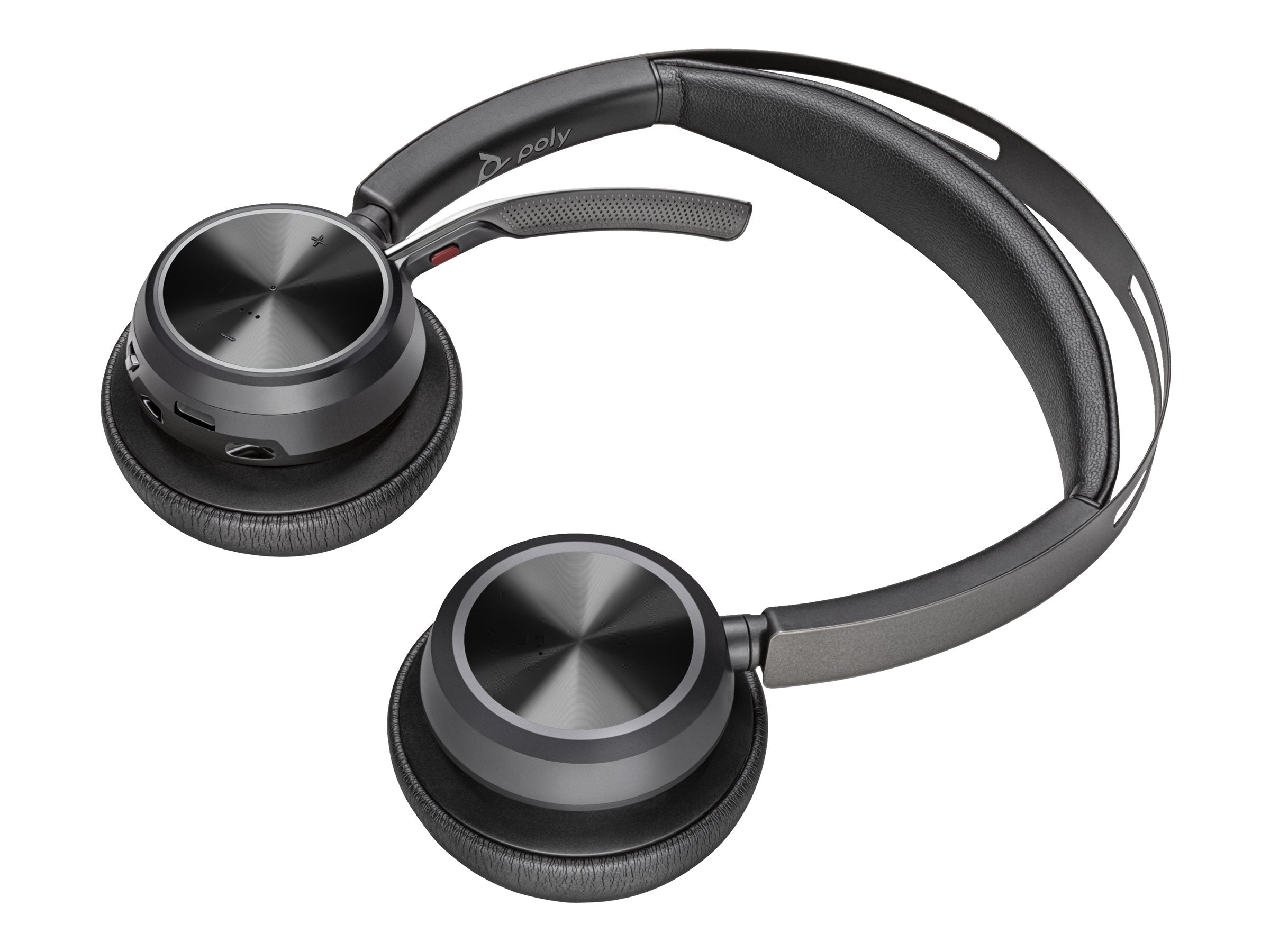 HP Poly Voyager Focus 2 USB-C Bluetooth Headset +USB-C/A Adapter