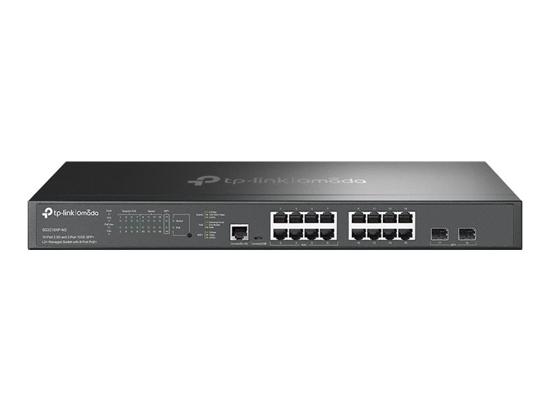 16-Port 2.5GBASE-T and 2-Port 10GE SFP+