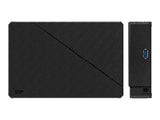 SILICON POWER External HDD Stream S07 8To 3.5p USB 3.2 adaptor EU Led light Black