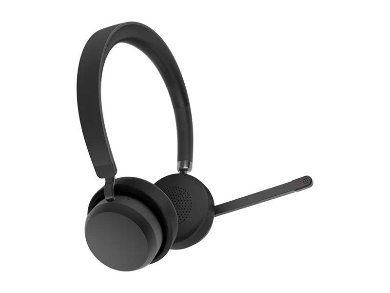 LENOVO - Micro-casque - Bluetooth - sans fil - USB-A via adaptateur Bluetooth - Certifié pour Microsoft Teams - ThinkRed