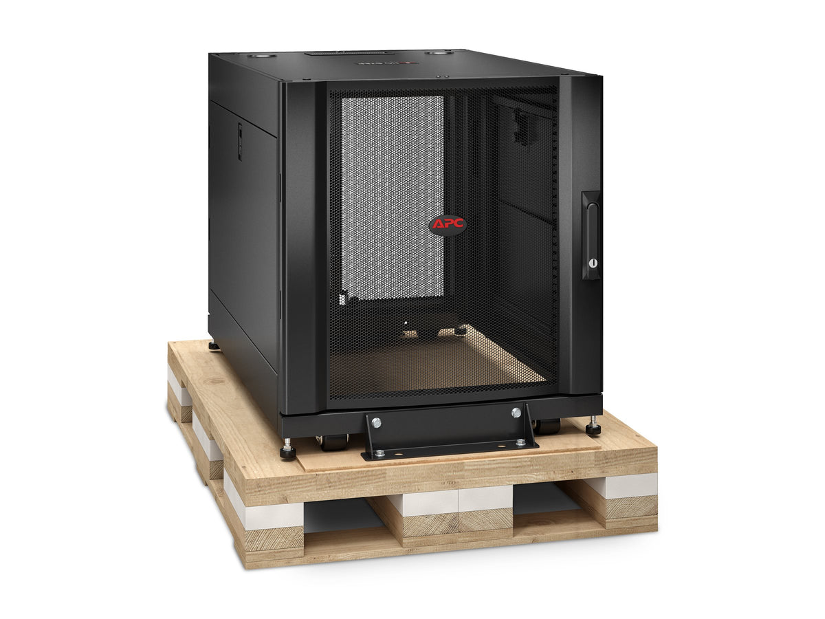 APC NetShelter SX 12U Server Rack Enclosure 600mm x 900mm w/ Sides Black Shock Packaging