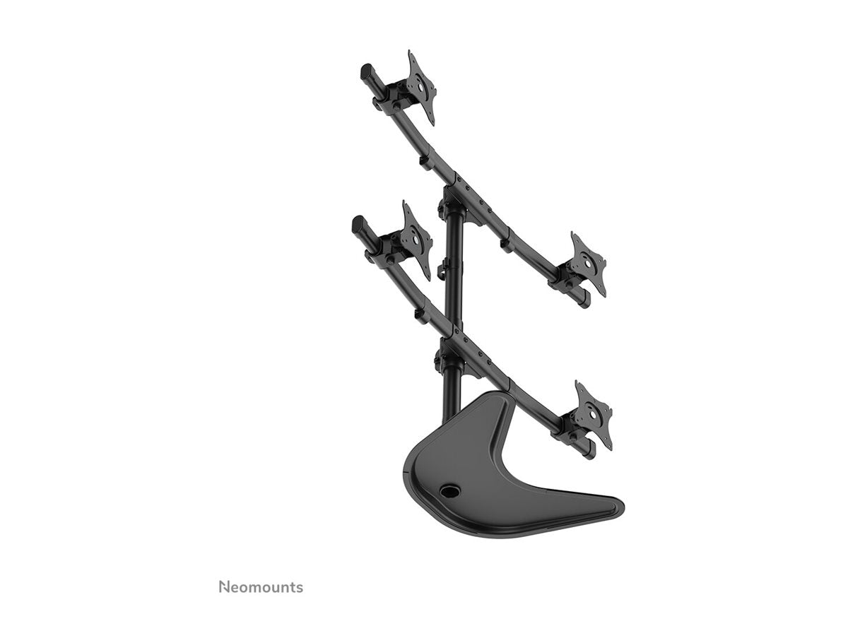 NEOMOUNTS NM-D335D4BLACK Support décran à poser 10-27p