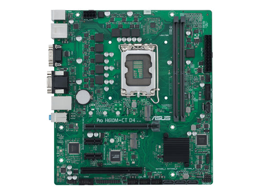 ASUS PRO H610M-CT D4-CSM LGA1700 2DDR4 microATX 4x SATA MB 1xHDMI 1xDP 1xD-Sub 1xM.2