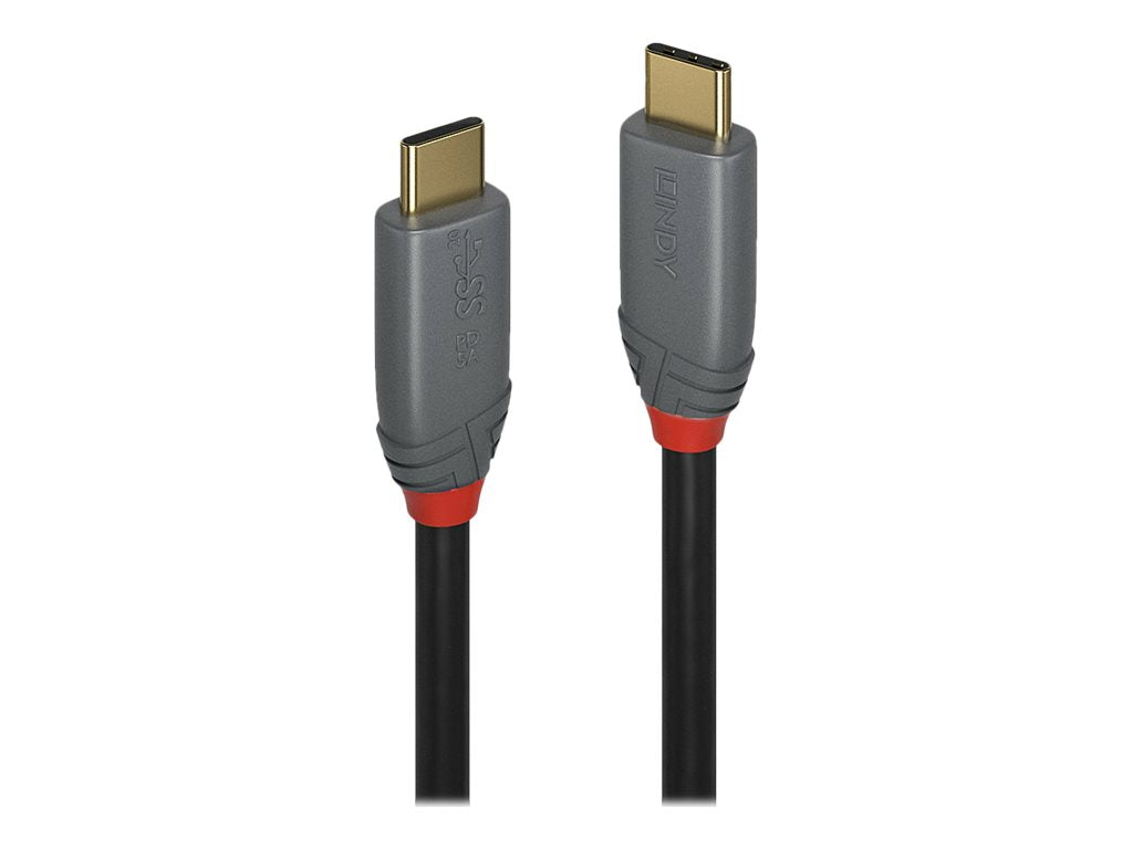 LINDY Câble USB 3.1 type C C 5A Anthra Line 1m